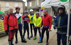 Samedi 3 Décembre Le Cyclosport participait au Téléthon à Villeneuve