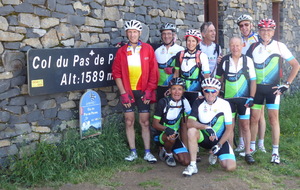 Le groupe au Pas de PEYROL