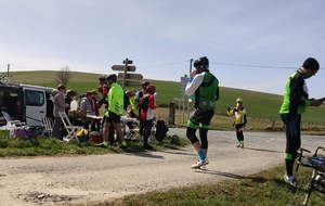 Deuxième étape au col de Peyronnenc