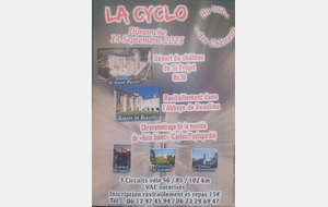 La Cyclo &quot;Au tour des Châteaux&quot; - St Projet