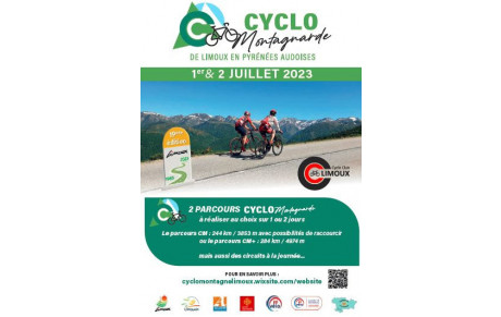 Cyclomontagnarde de Limoux en Pyrénées Audoises 